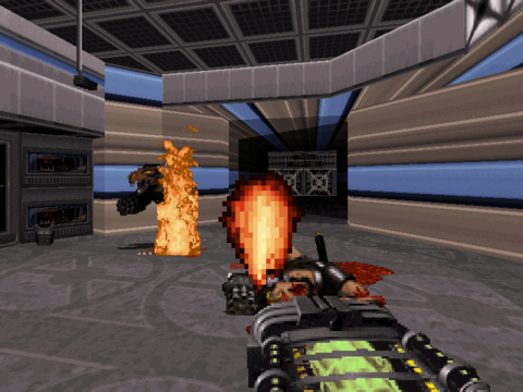 Flamethrower & Dual Pistols