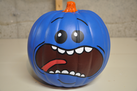 Scared Mr. Meesseeks (Rick & Morty)
